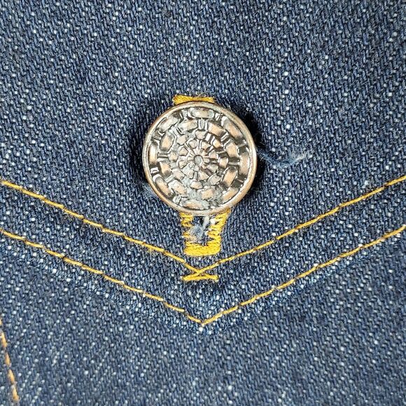 Big Smith Vintage Denim Chore Jacket Deadstock WPL 9477 USA Made Unworn Sz Mediu - Picture 9 of 12
